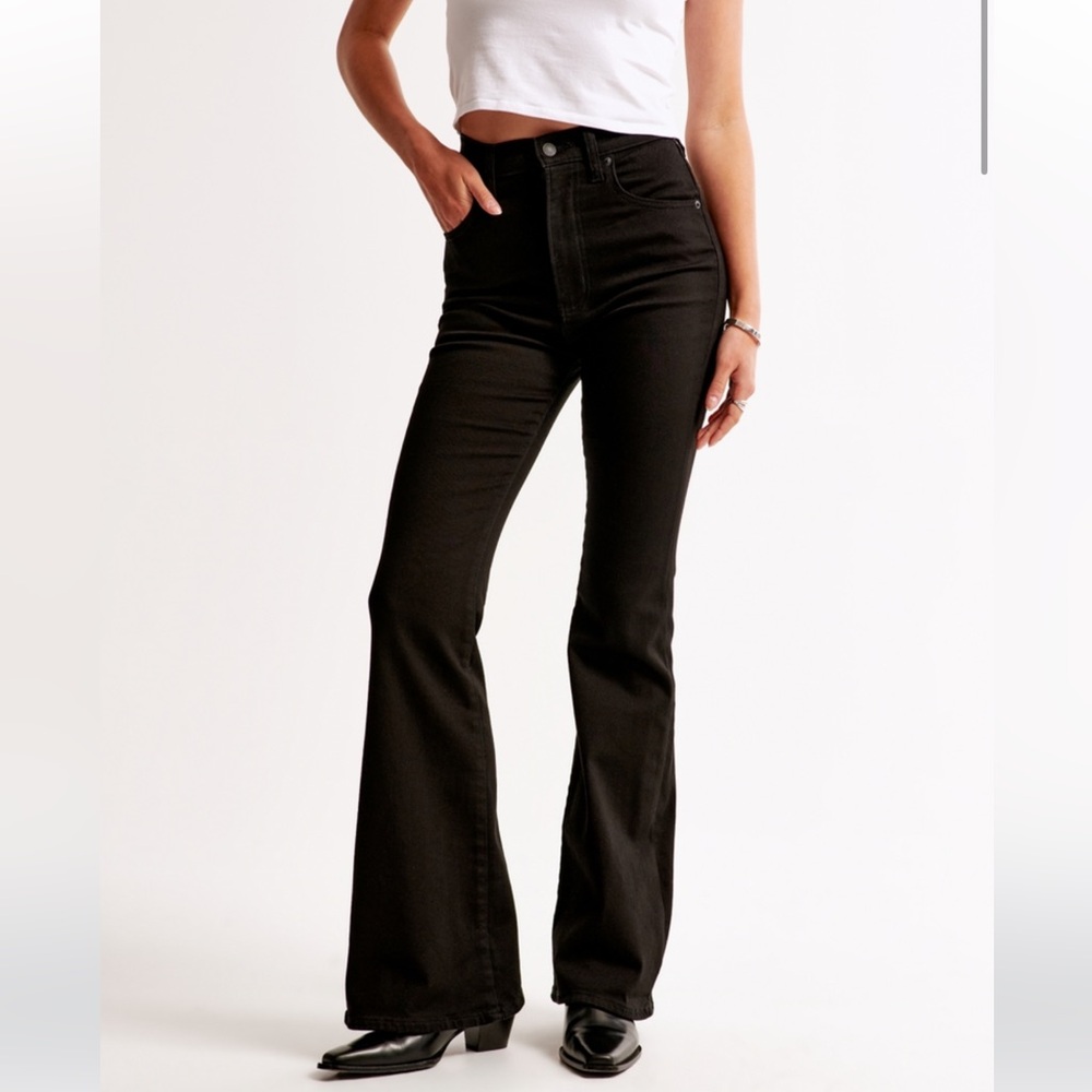 Abercrombie & Fitch Flare Ultra High Rise Jeans
